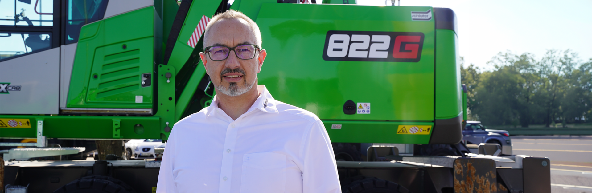 Nils Ahrens, Product Sales Manager Sennebogen