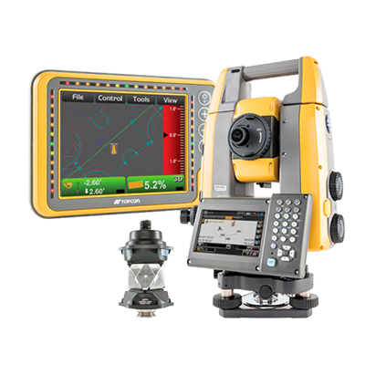 Lps Robot TOPCON 3D-LPS System von SchlΓΌter Baumaschinen